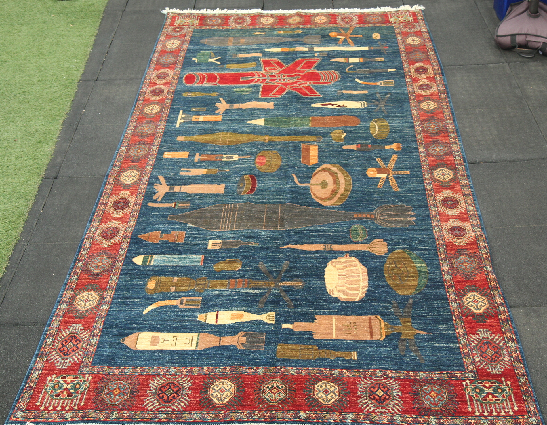 For sale: Afghan War Rug or Conflict Carpet