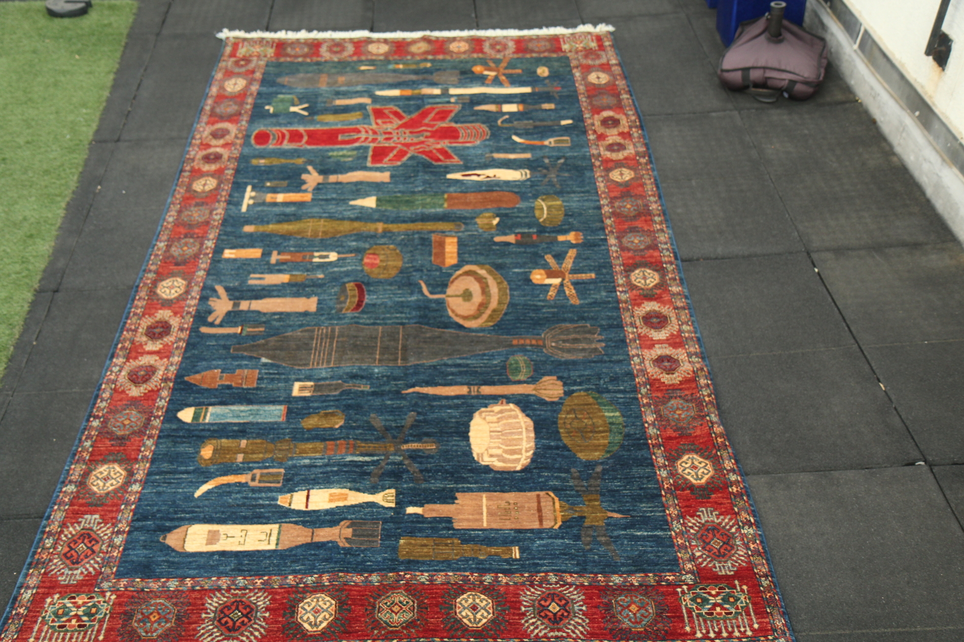 For sale: Afghan War Rug or Conflict Carpet