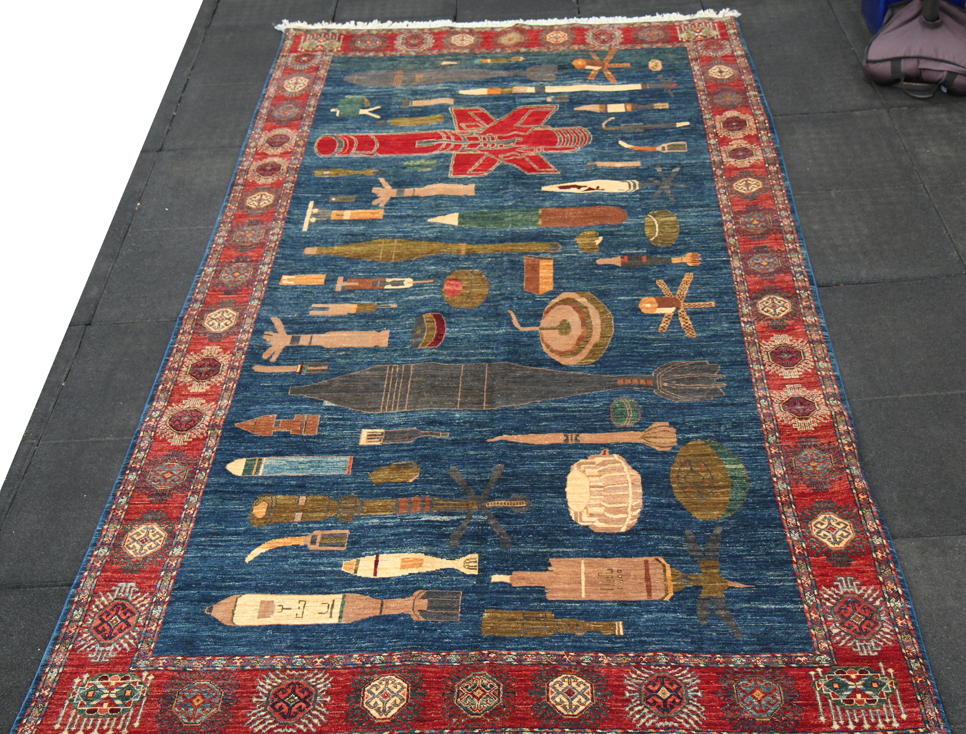 For sale: Afghan War Rug or Conflict Carpet