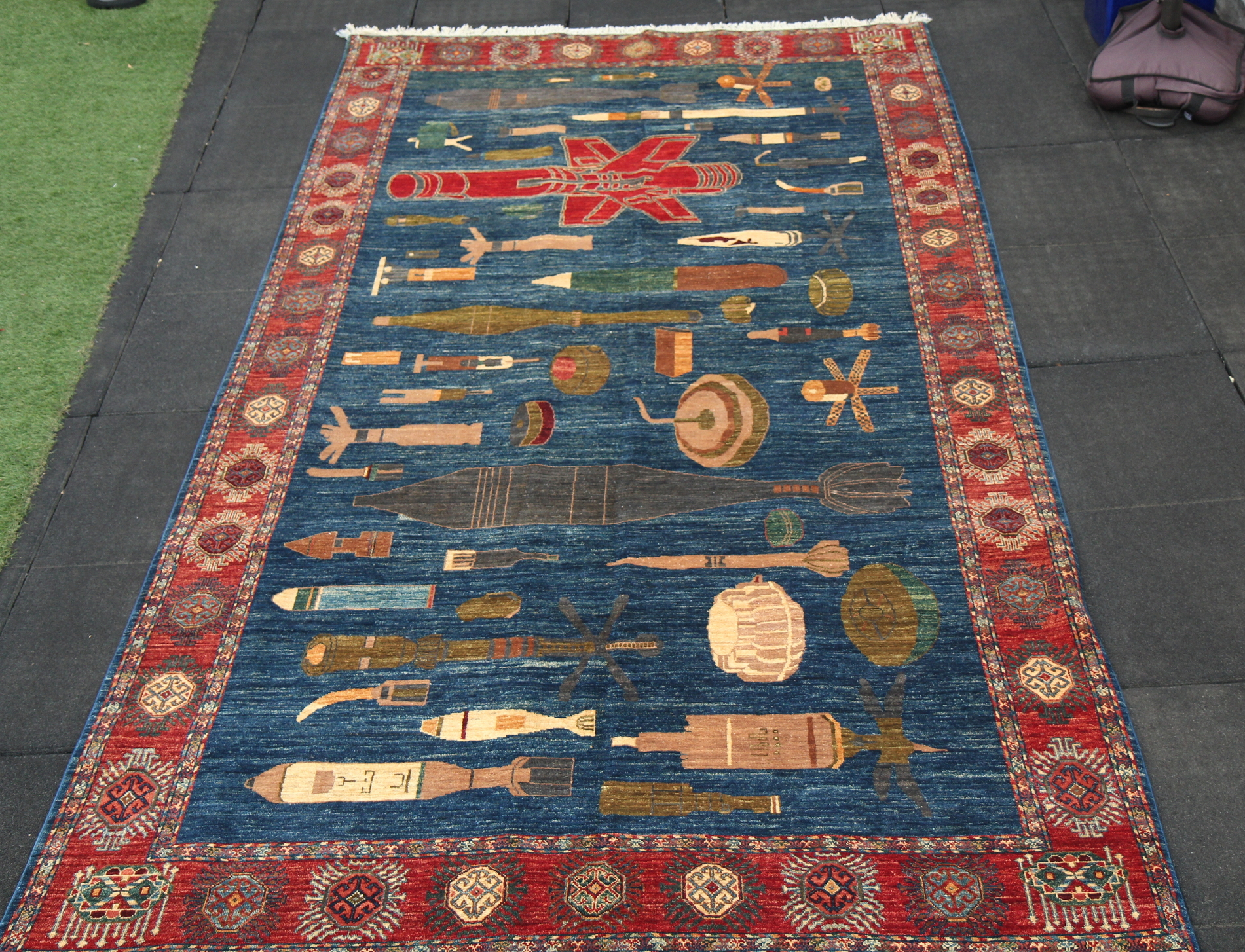 For sale: Afghan War Rug or Conflict Carpet