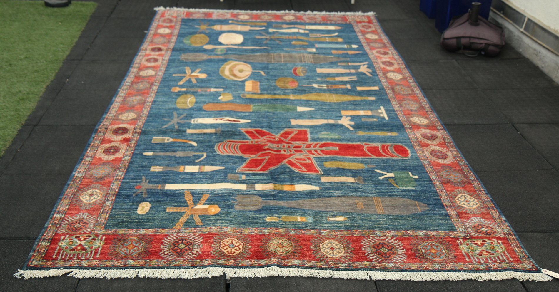 For sale: Afghan War Rug or Conflict Carpet