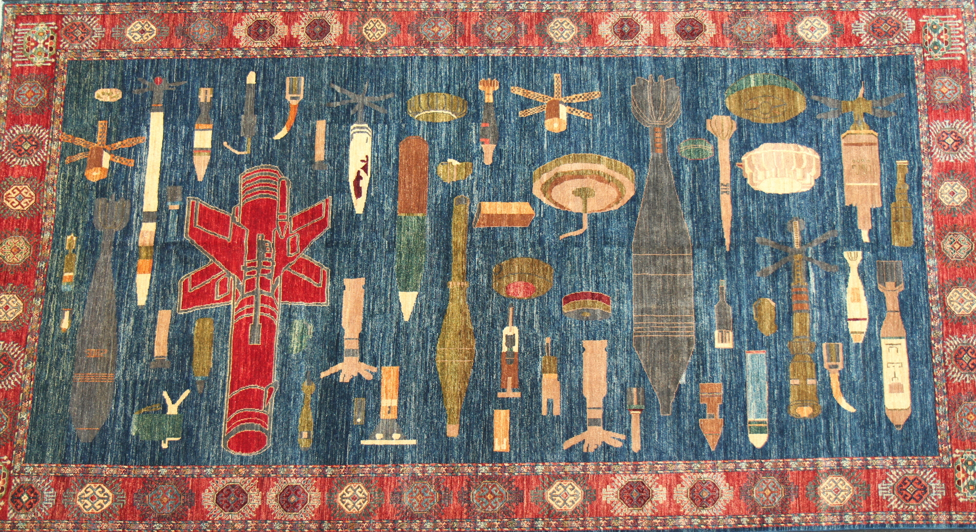 For sale: Afghan War Rug or Conflict Carpet