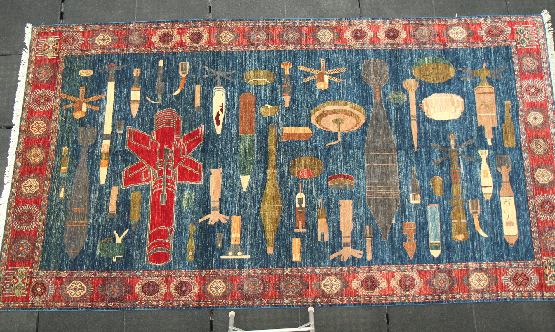 For sale: Afghan War Rug or Conflict Carpet