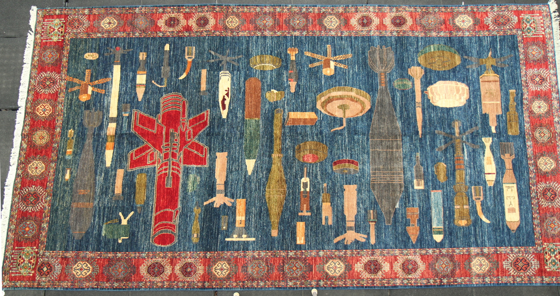 For sale: Afghan War Rug or Conflict Carpet