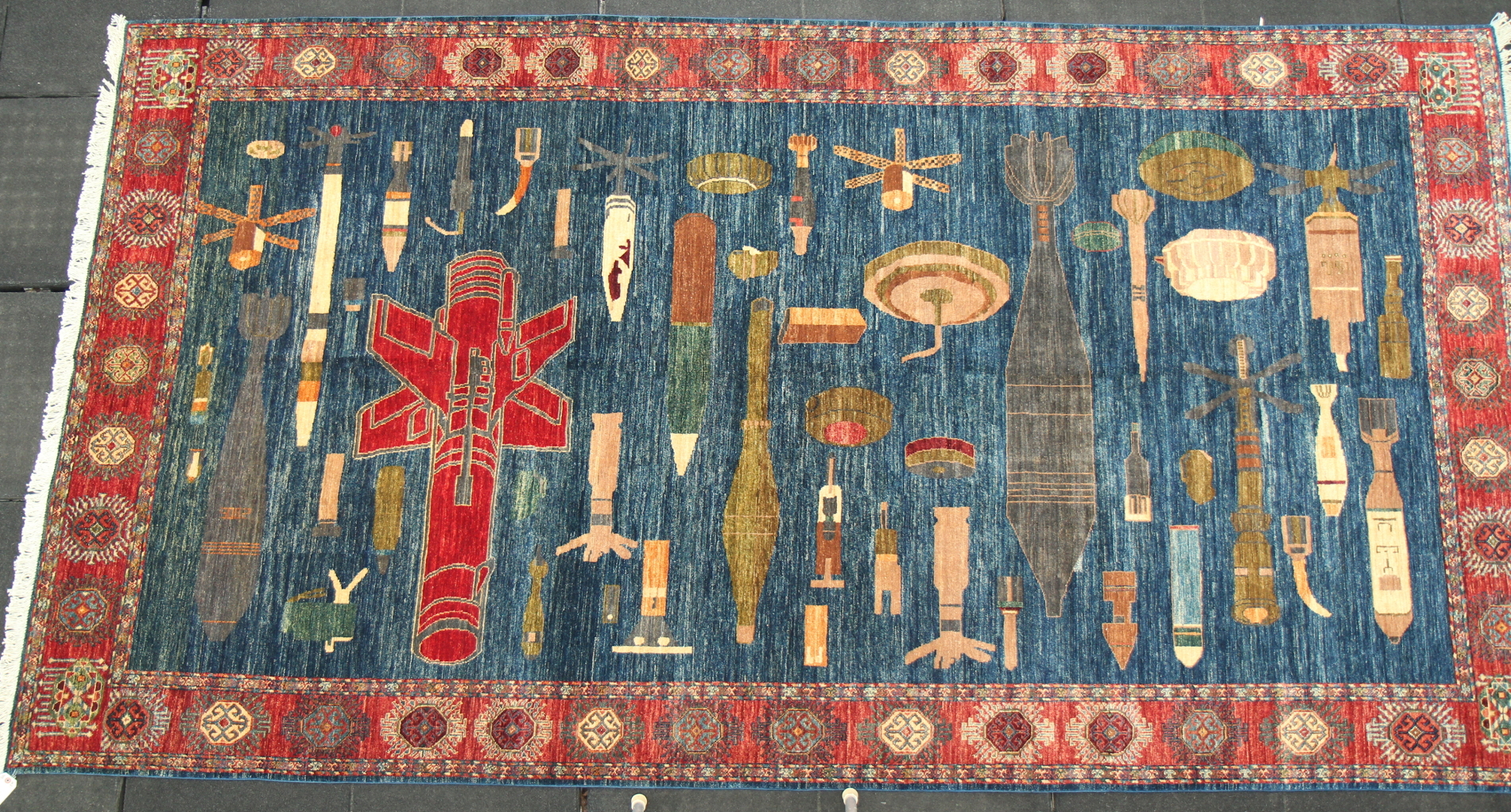 For sale: Afghan War Rug or Conflict Carpet