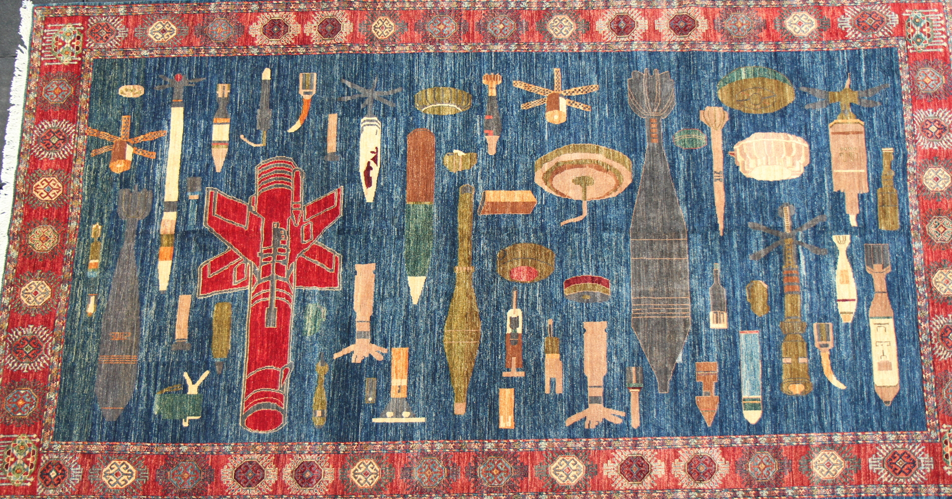 For sale: Afghan War Rug or Conflict Carpet