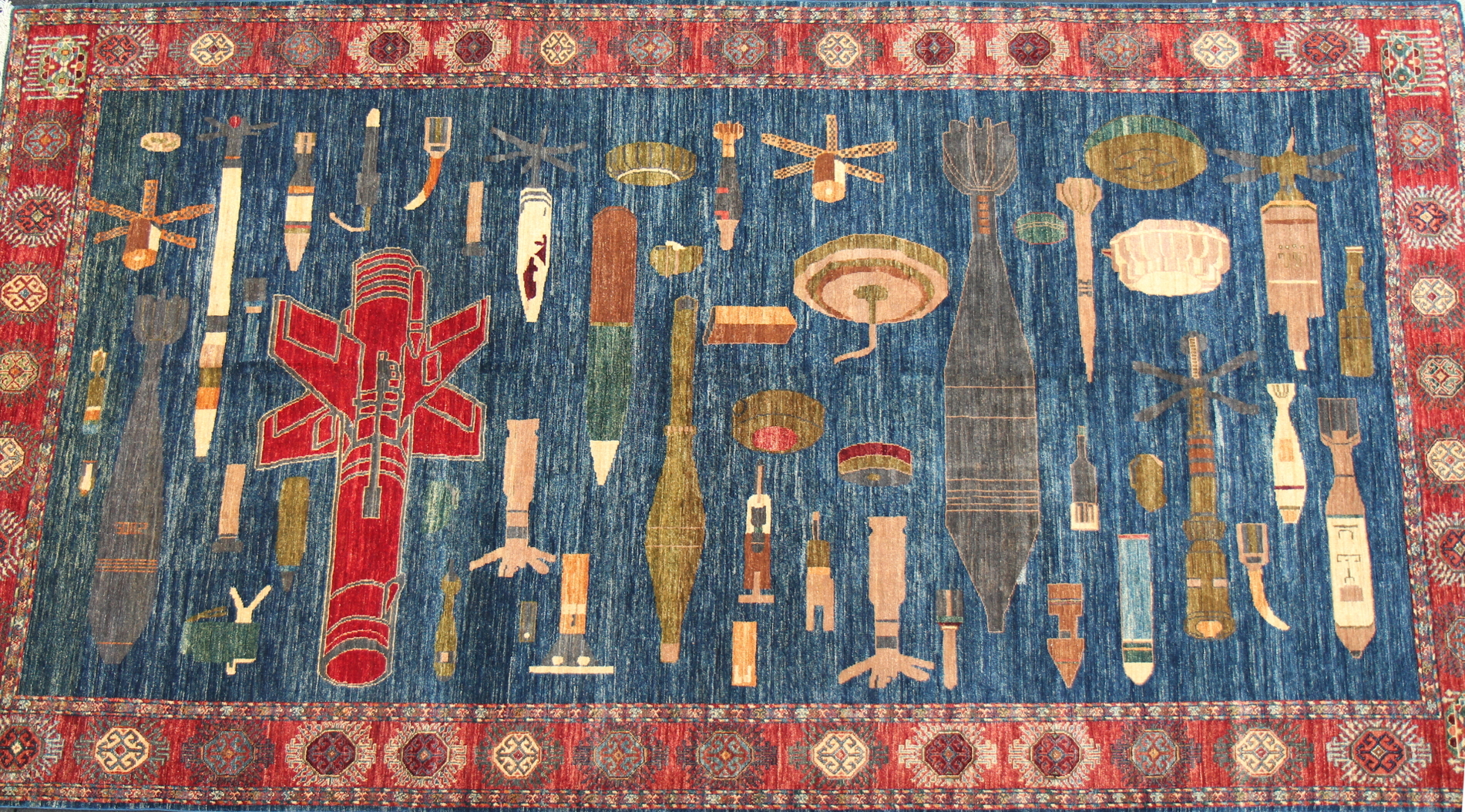 For sale: Afghan War Rug or Conflict Carpet