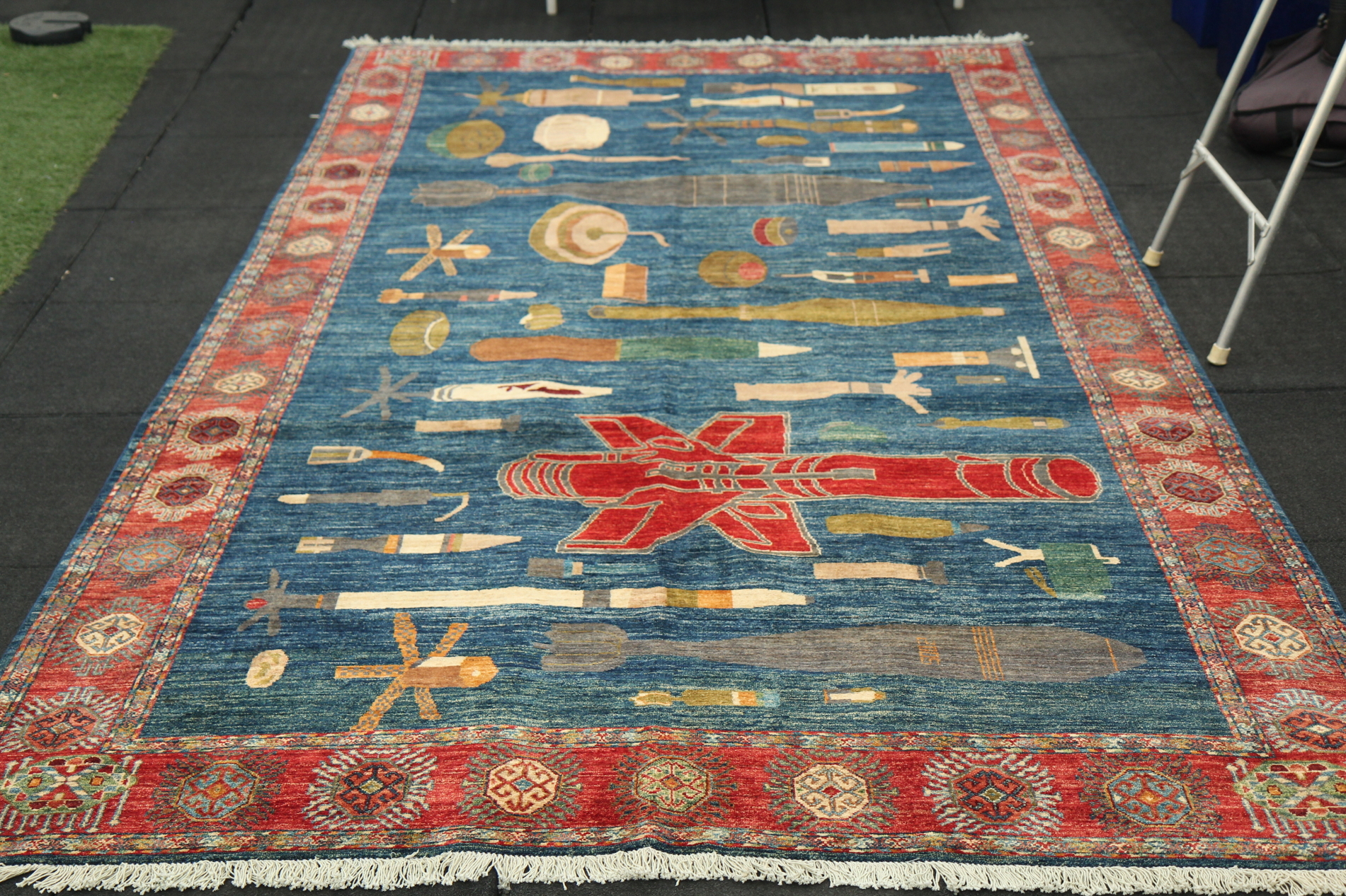 For sale: Afghan War Rug or Conflict Carpet