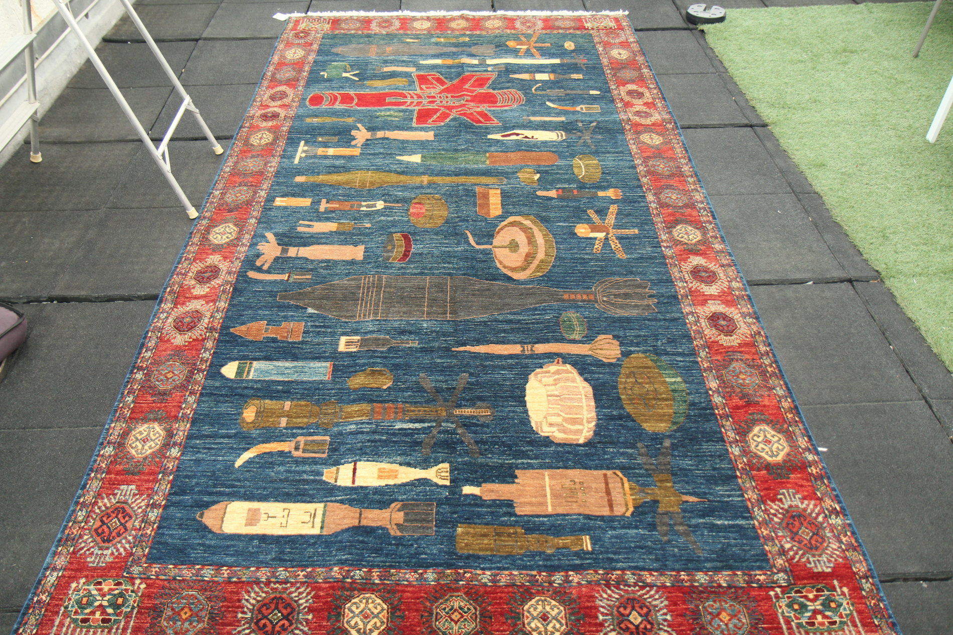 For sale: Afghan War Rug or Conflict Carpet