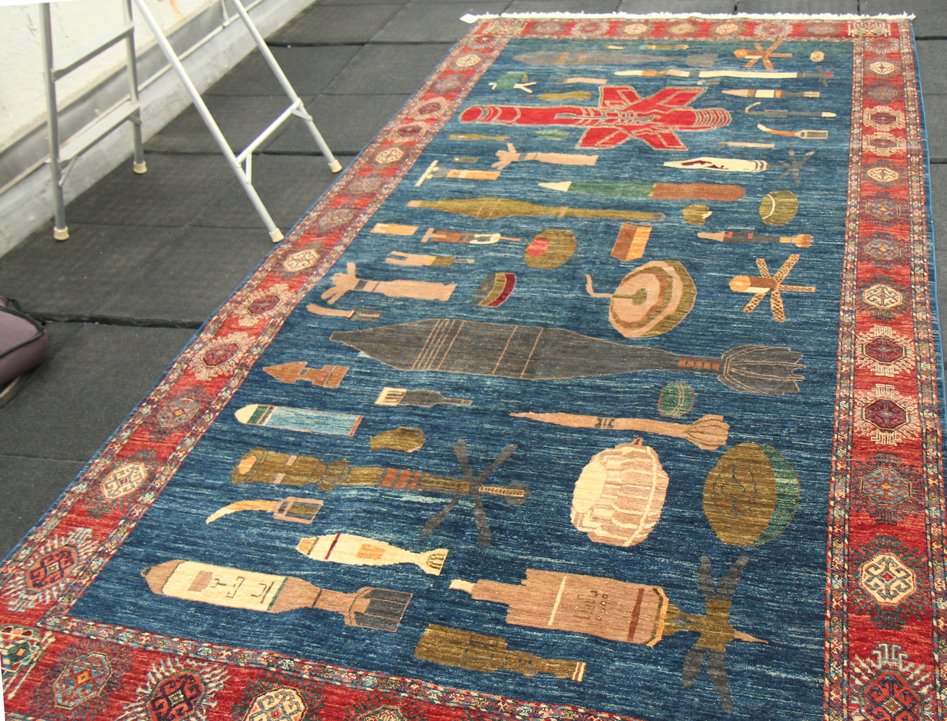 For sale: Afghan War Rug or Conflict Carpet