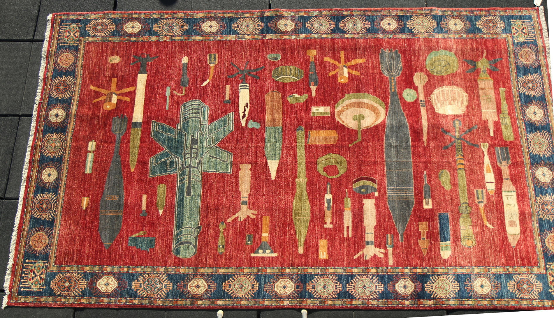 For sale: Afghan War Rug or Conflict Carpet