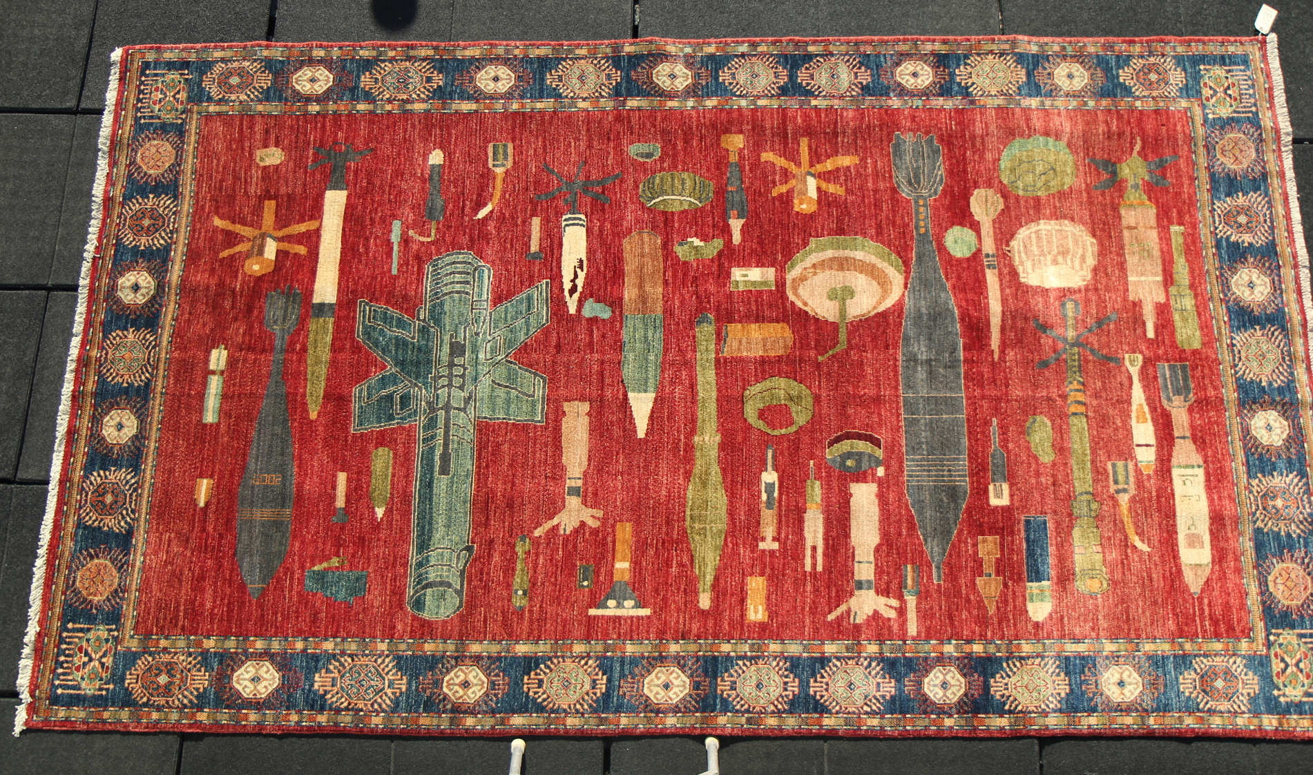 For sale: Afghan War Rug or Conflict Carpet