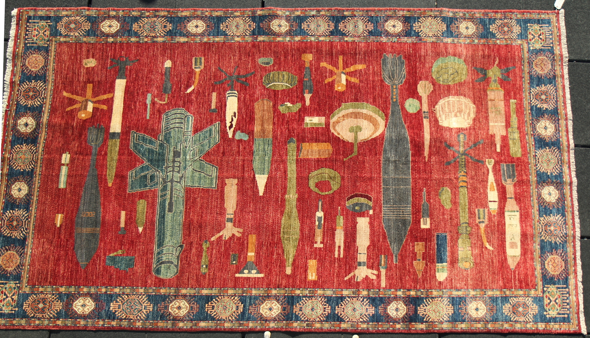 For sale: Afghan War Rug or Conflict Carpet