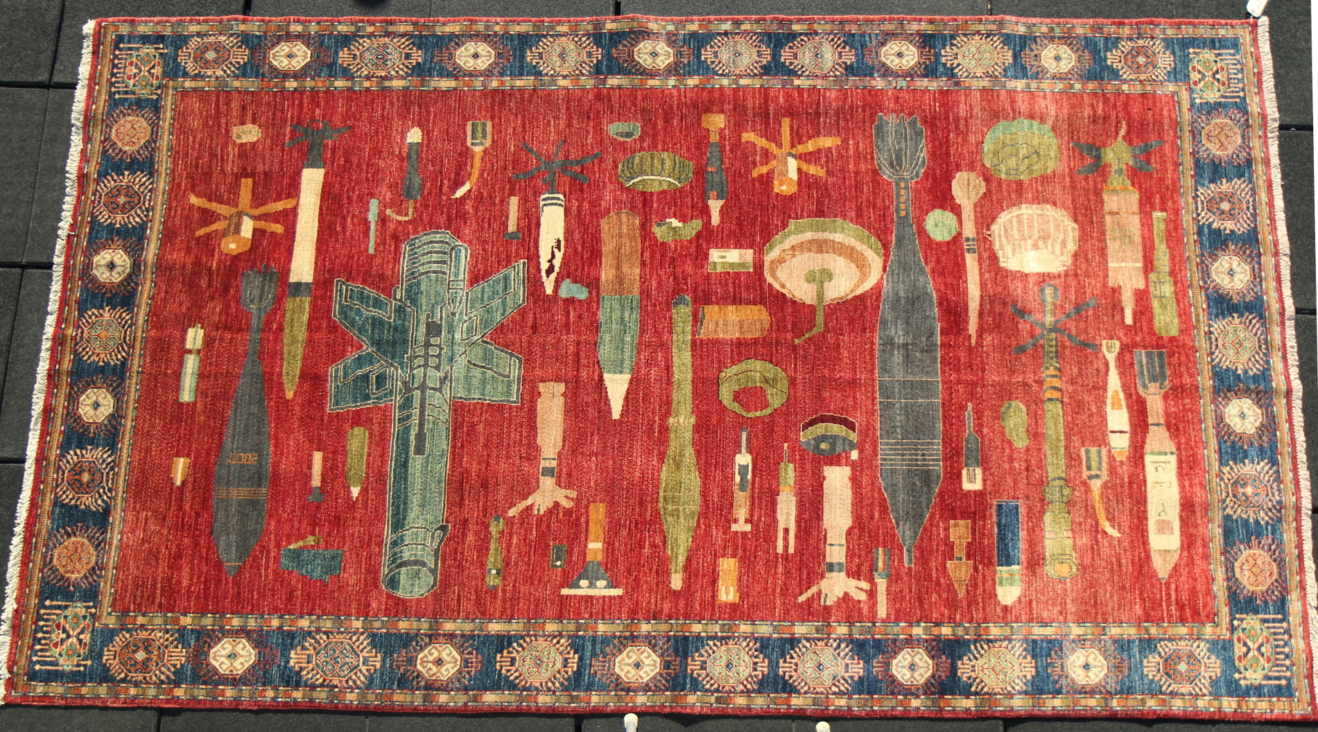 For sale: Afghan War Rug or Conflict Carpet