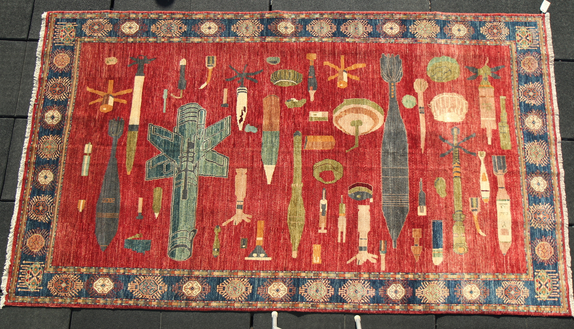 For sale: Afghan War Rug or Conflict Carpet