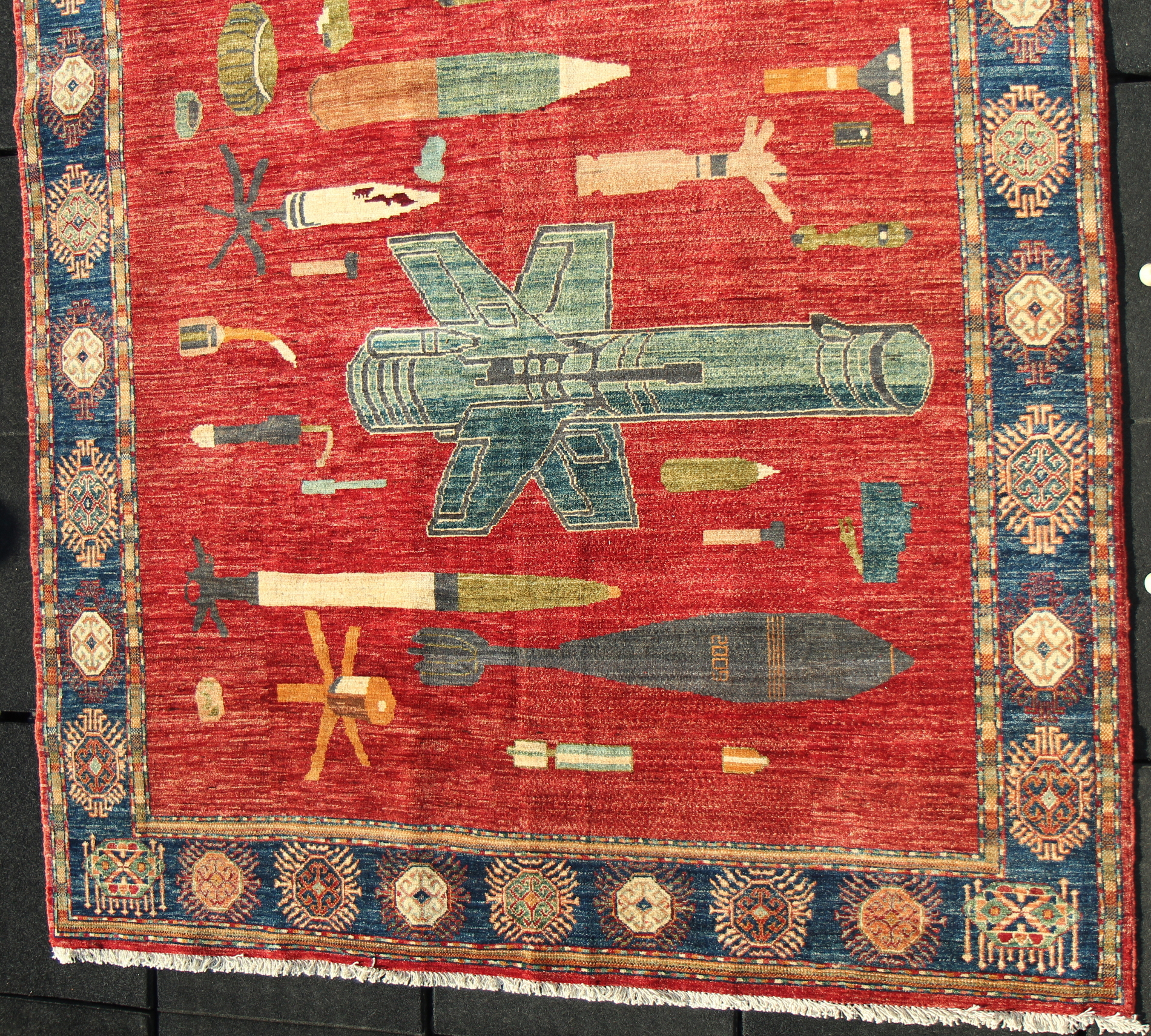 For sale: Afghan War Rug or Conflict Carpet