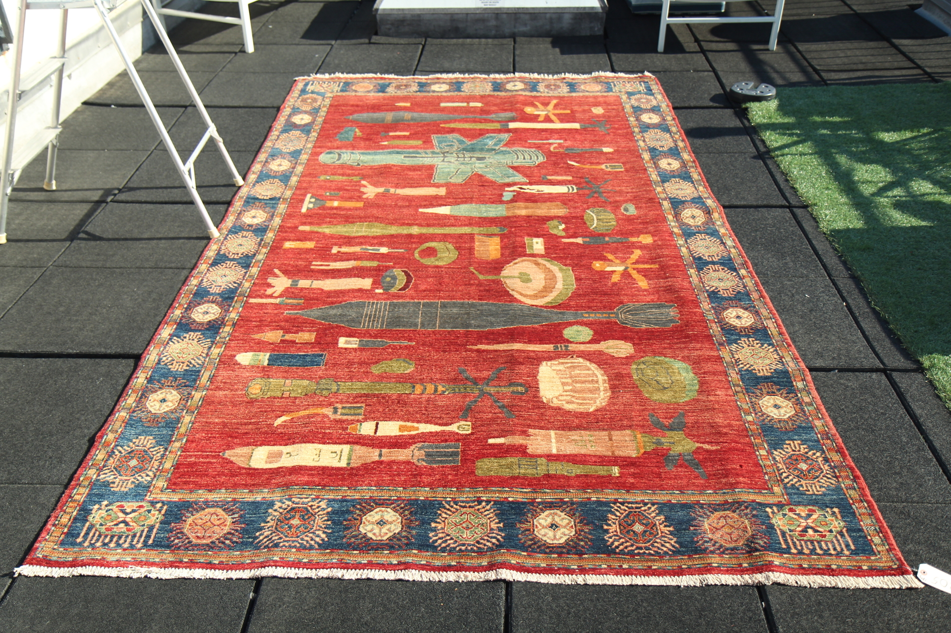 For sale: Afghan War Rug or Conflict Carpet