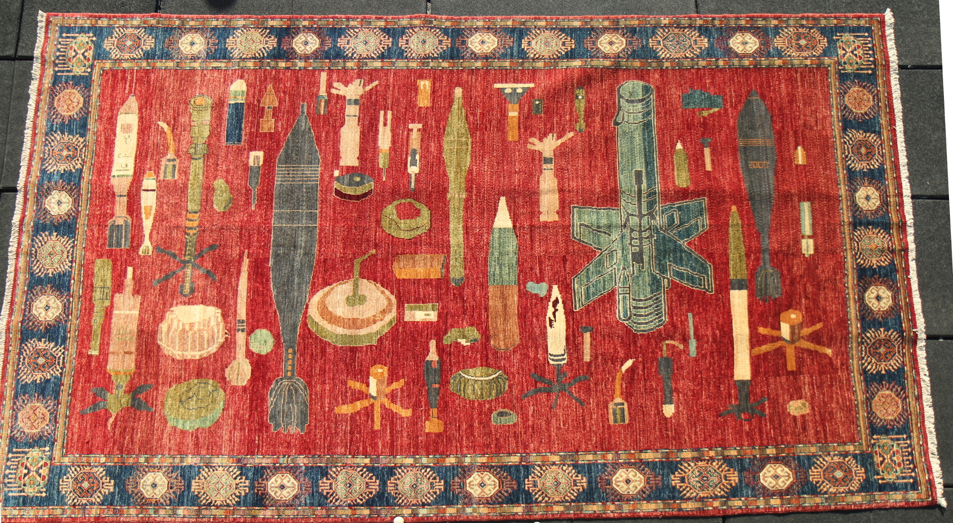 For sale: Afghan War Rug or Conflict Carpet