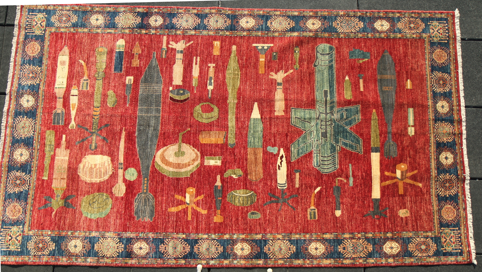 For sale: Afghan War Rug or Conflict Carpet