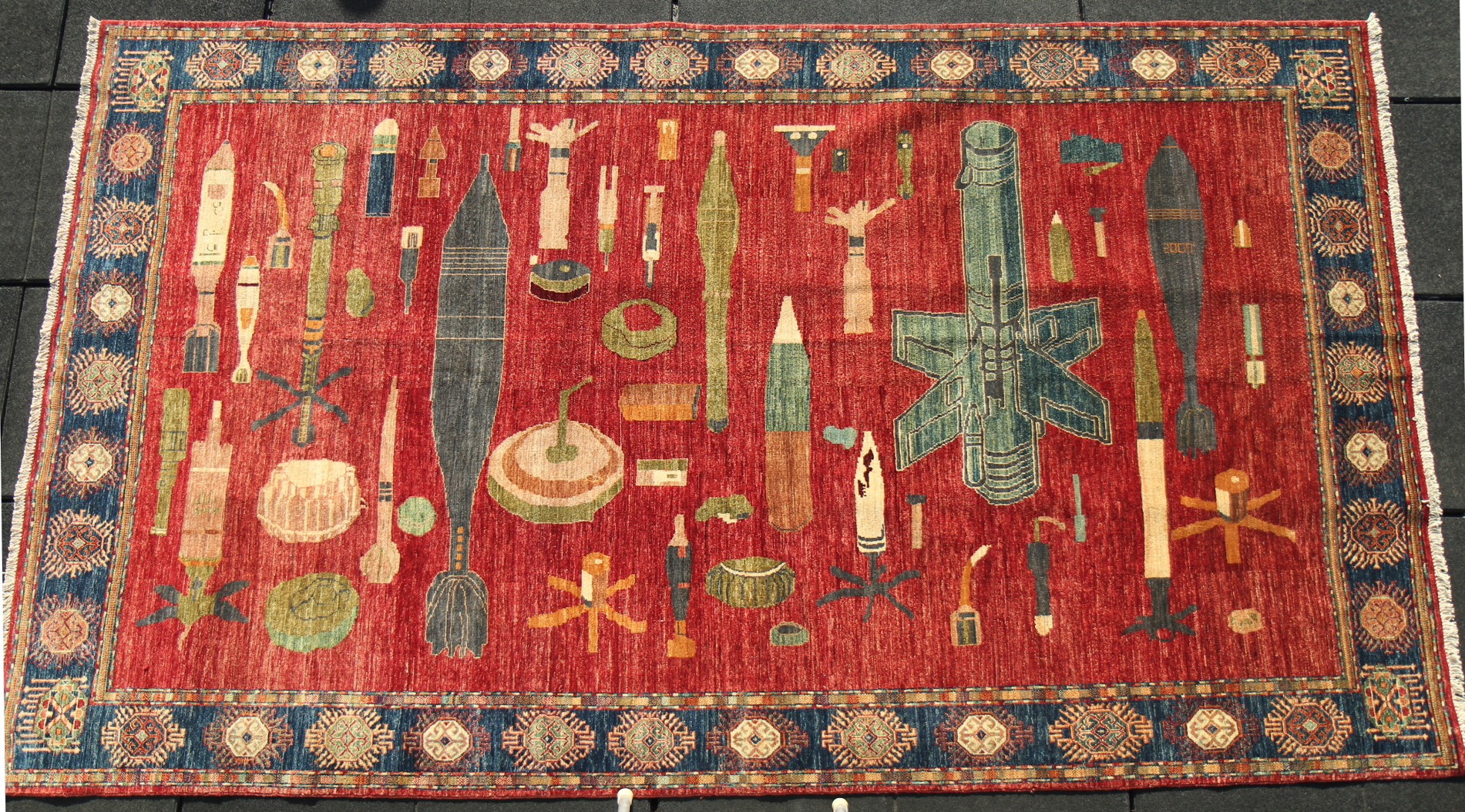 For sale: Afghan War Rug or Conflict Carpet