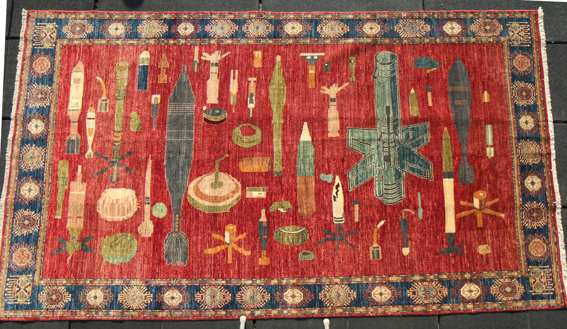 For sale: Afghan War Rug or Conflict Carpet