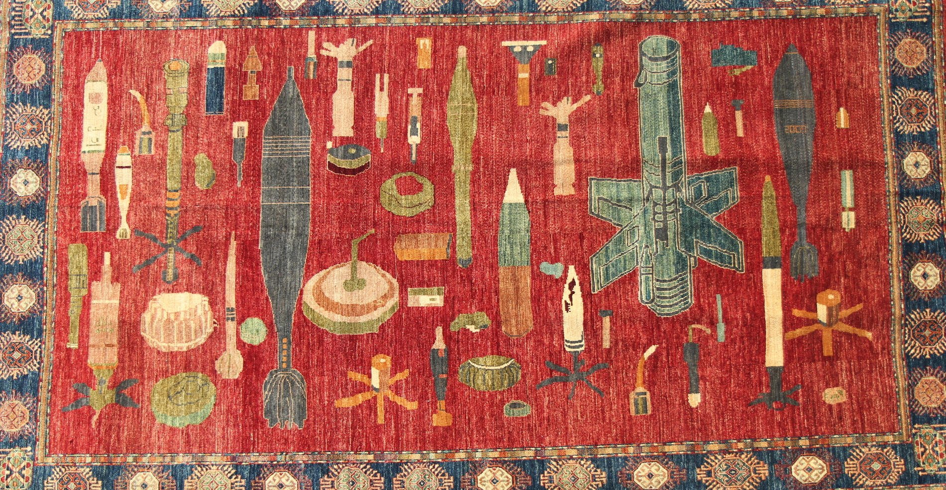 For sale: Afghan War Rug or Conflict Carpet