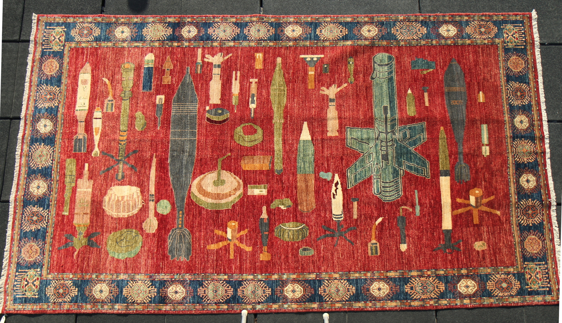 For sale: Afghan War Rug or Conflict Carpet