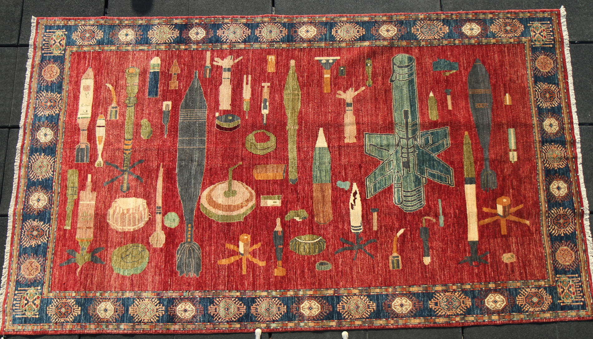 For sale: Afghan War Rug or Conflict Carpet