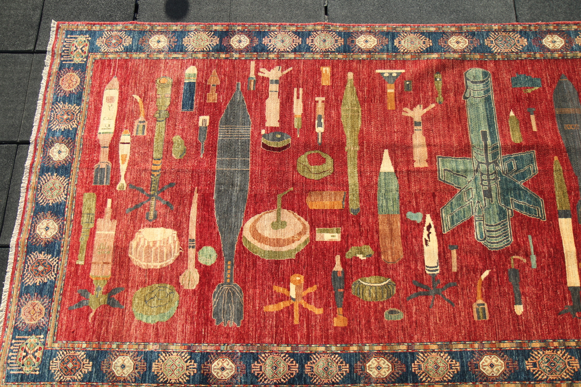 For sale: Afghan War Rug or Conflict Carpet