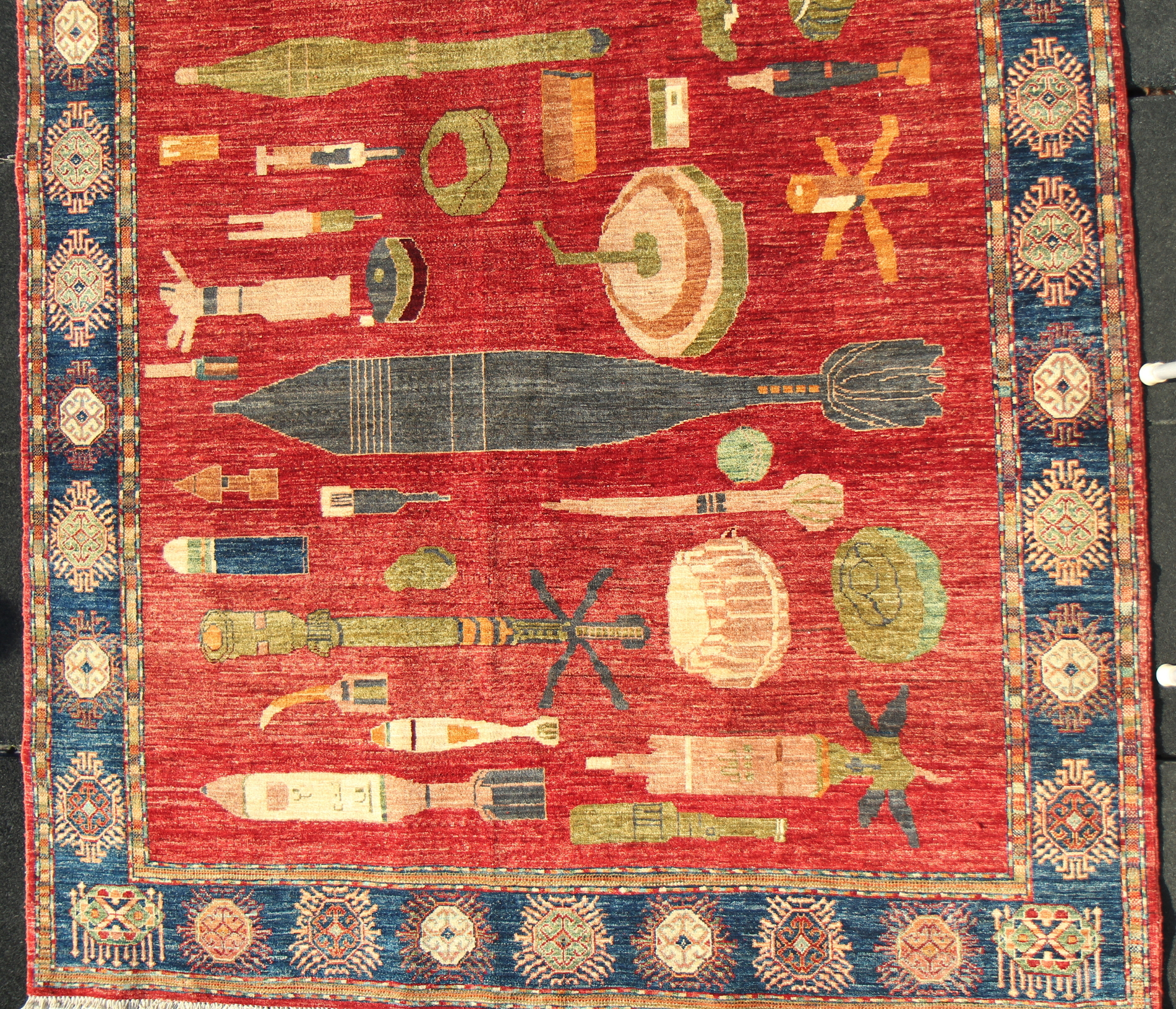 For sale: Afghan War Rug or Conflict Carpet