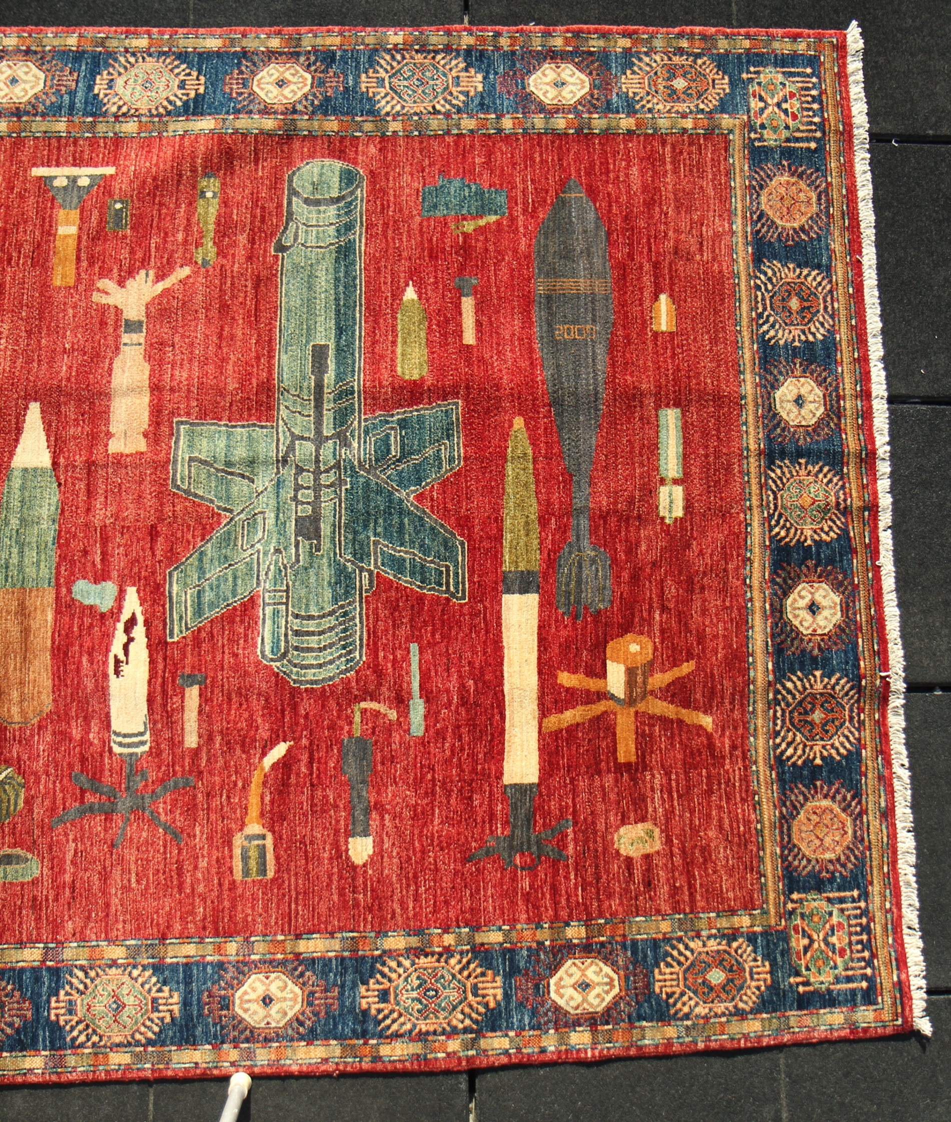 For sale: Afghan War Rug or Conflict Carpet