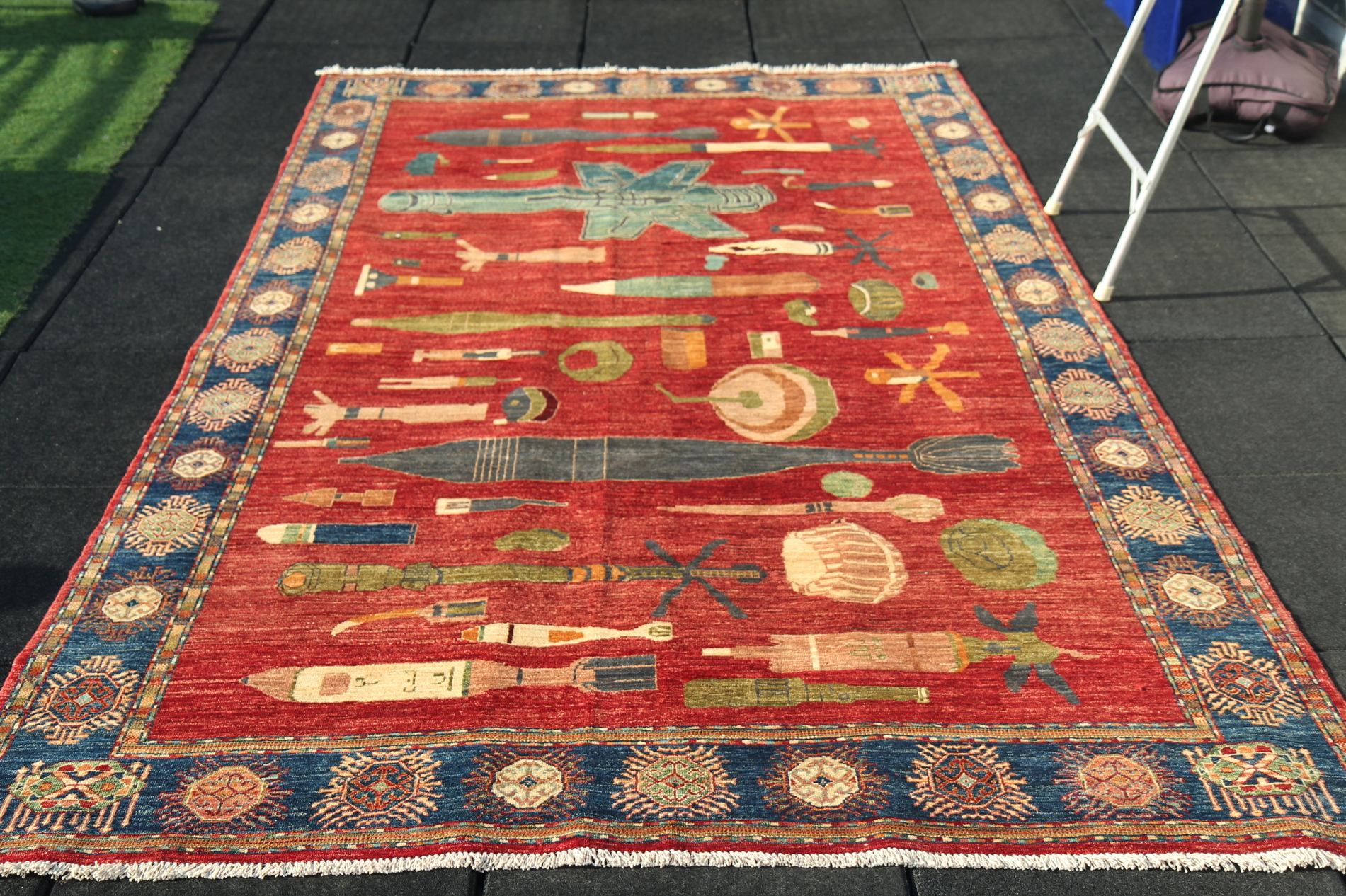 For sale: Afghan War Rug or Conflict Carpet