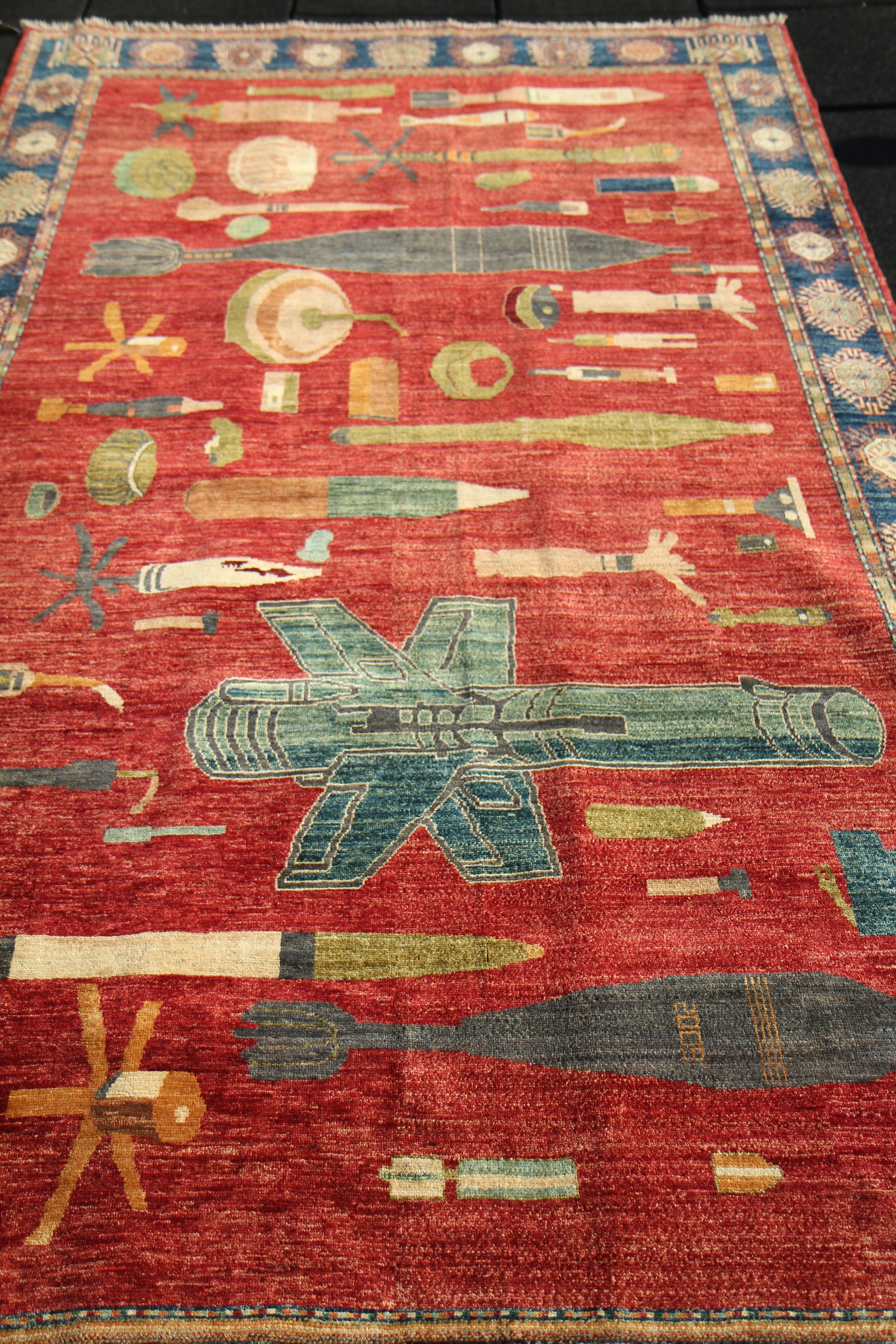 For sale: Afghan War Rug or Conflict Carpet