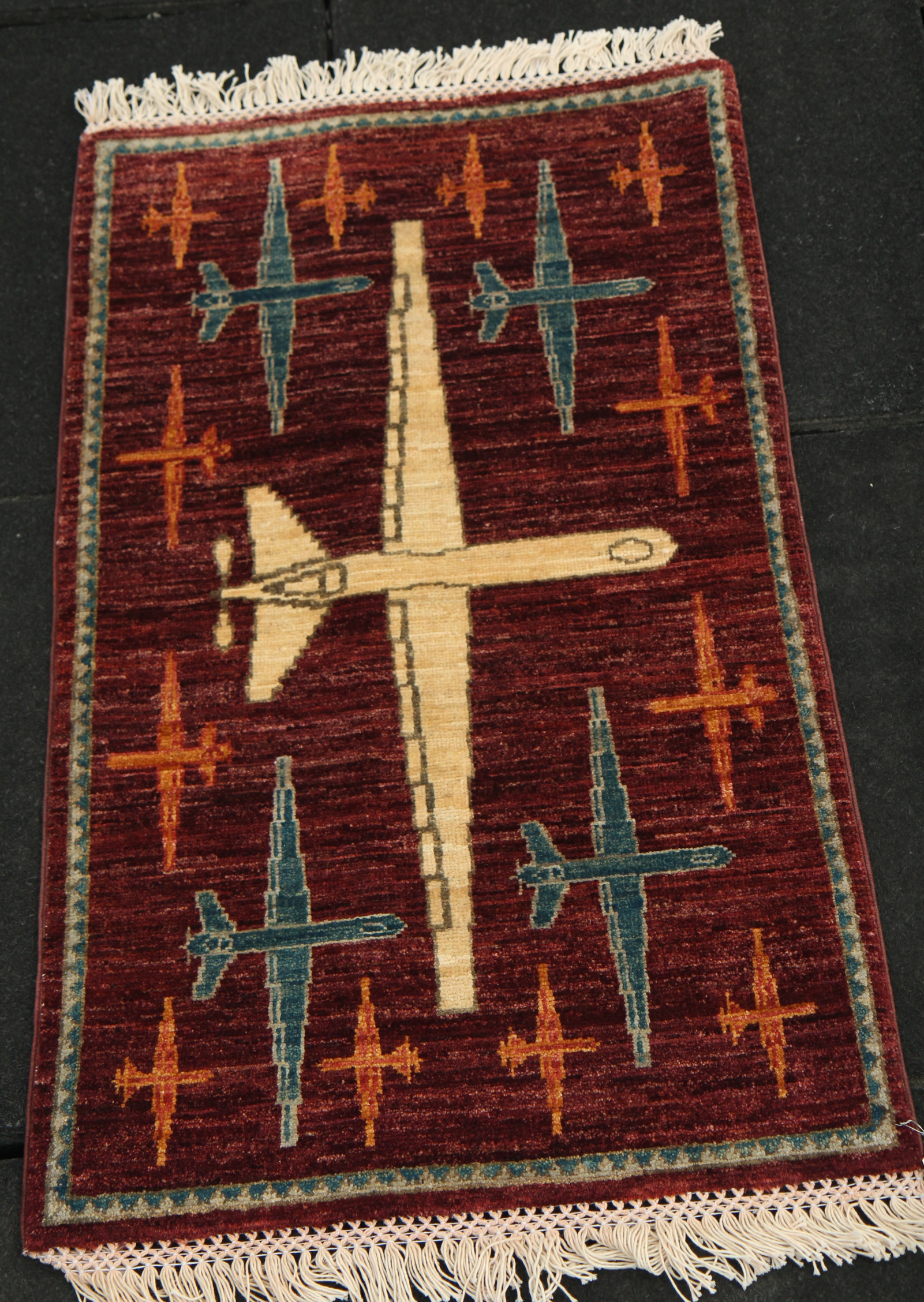 For sale: Afghan War Rug or Conflict Carpet