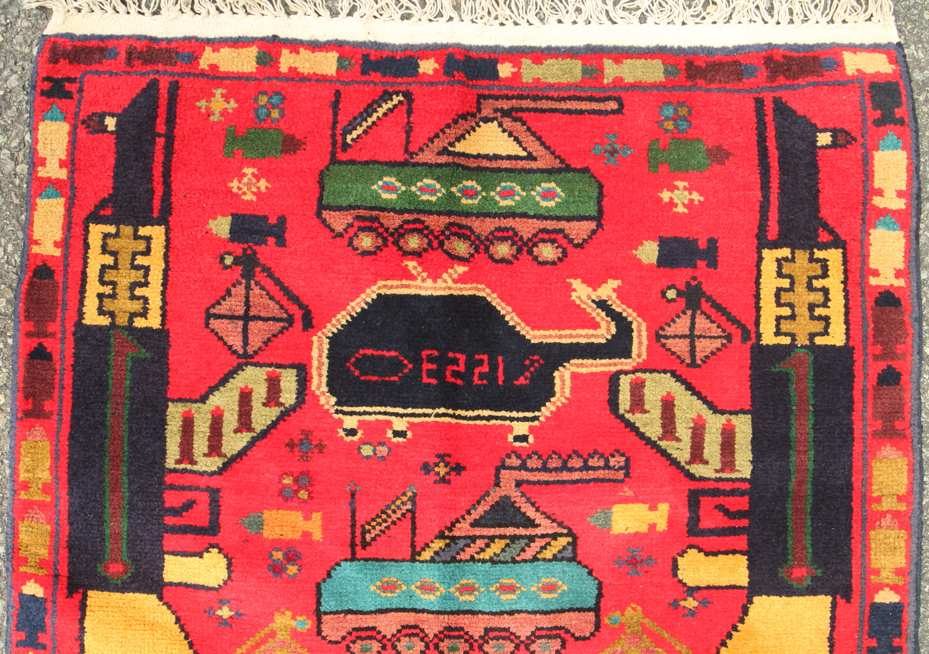 For sale: Afghan War Rug or Conflict Carpet