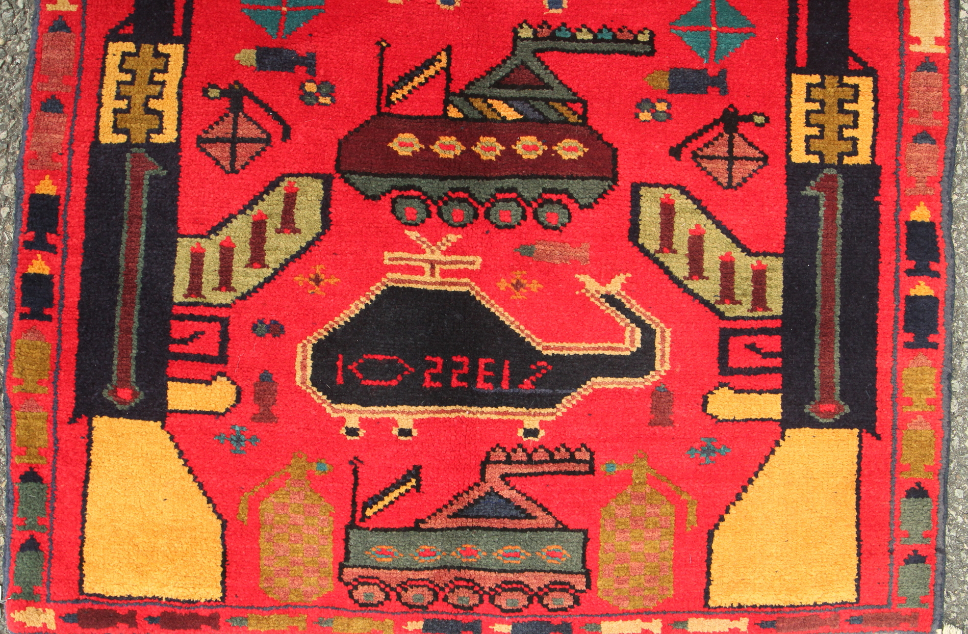 For sale: Afghan War Rug or Conflict Carpet