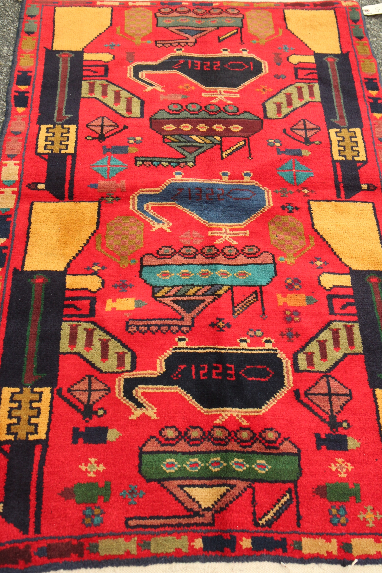 For sale: Afghan War Rug or Conflict Carpet