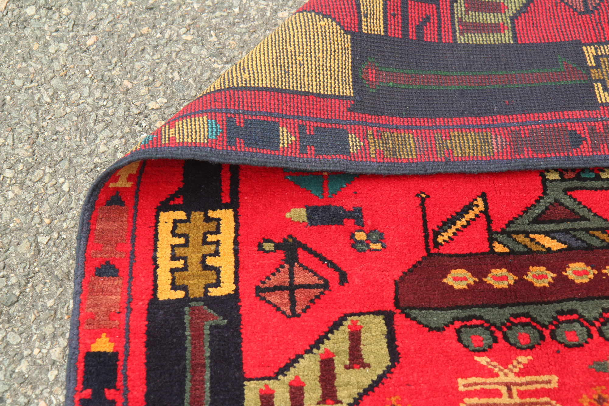 For sale: Afghan War Rug or Conflict Carpet