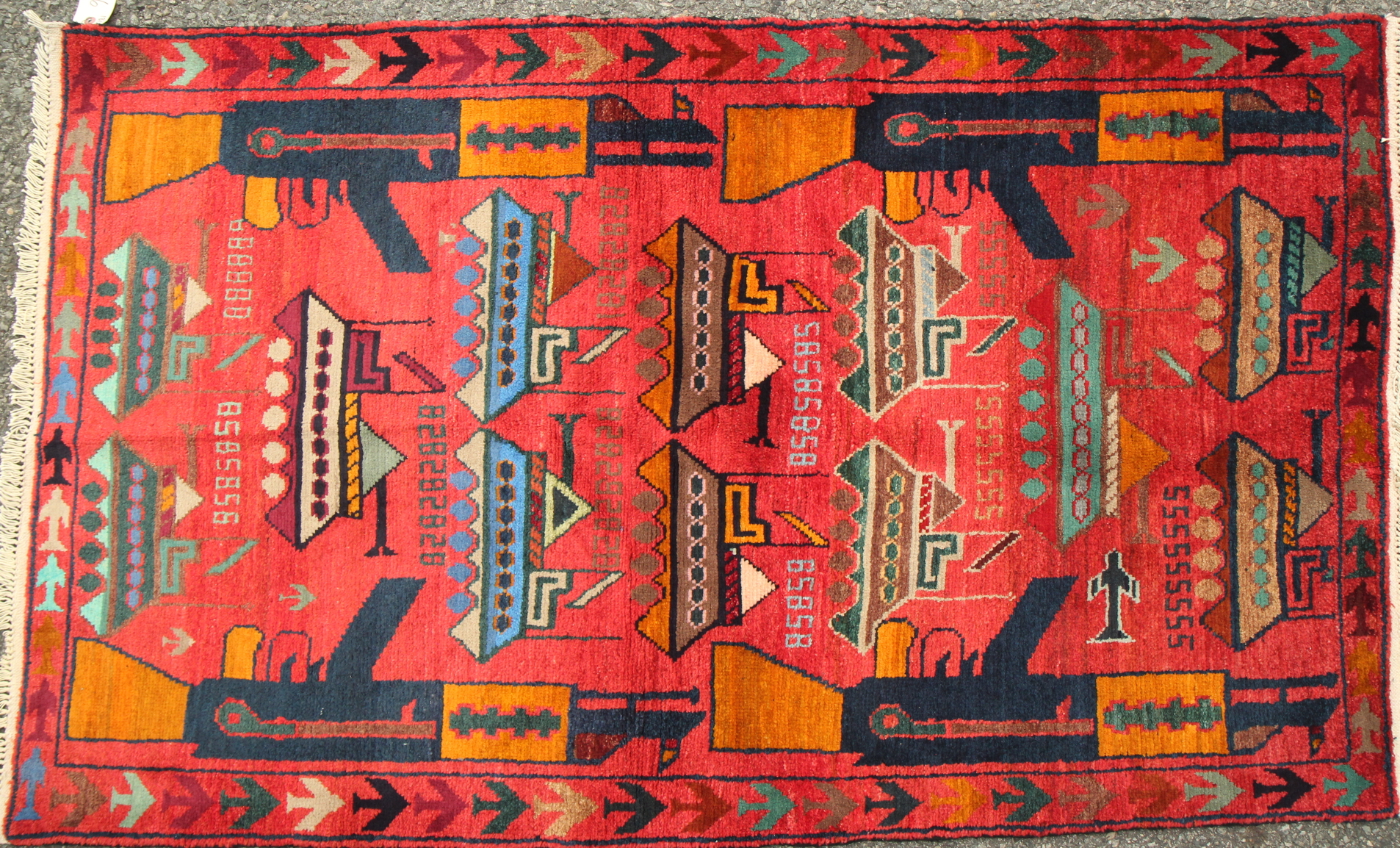 For sale: Afghan War Rug or Conflict Carpet