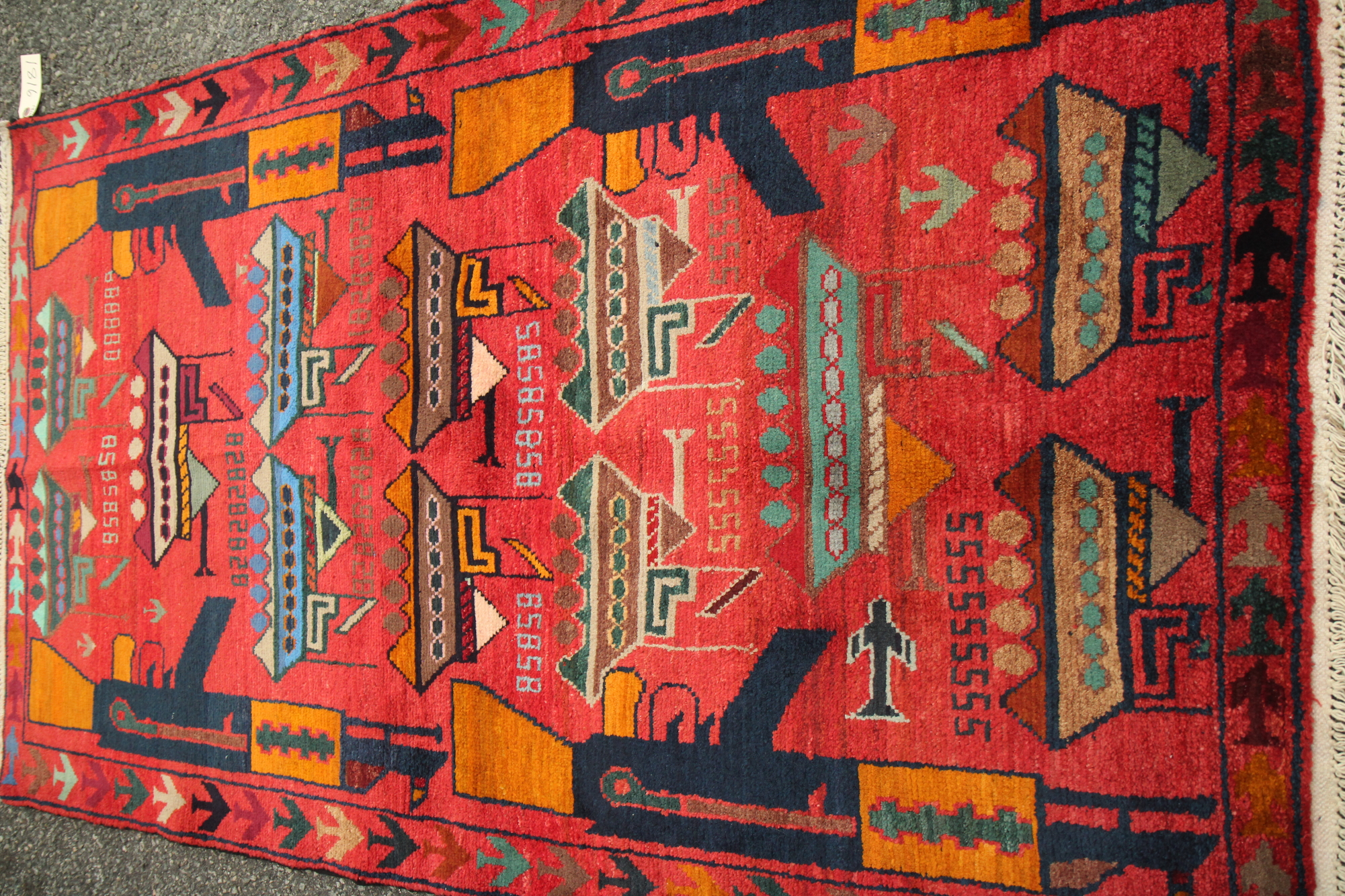 For sale: Afghan War Rug or Conflict Carpet