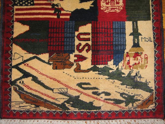 For sale: Afghan War Rug or Conflict Carpet