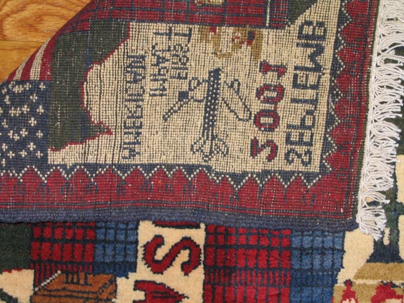 For sale: Afghan War Rug or Conflict Carpet