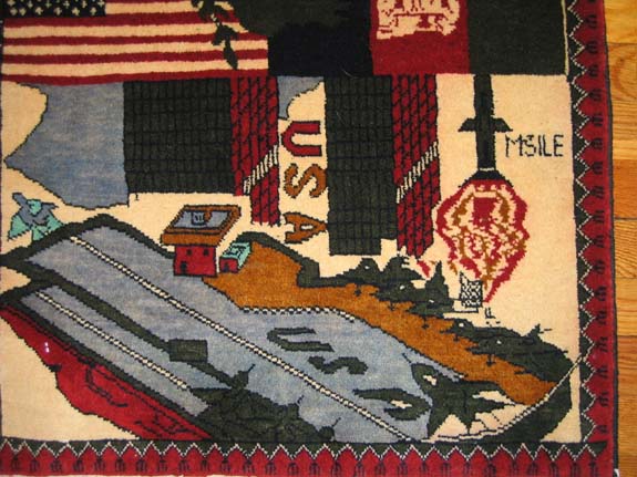 For sale: Afghan War Rug or Conflict Carpet