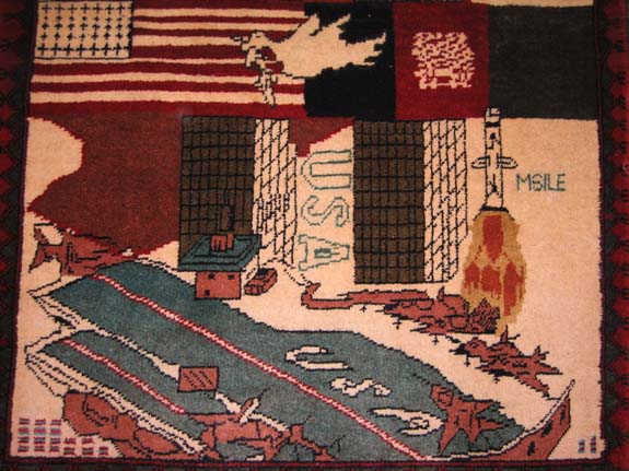 For sale: Afghan War Rug or Conflict Carpet