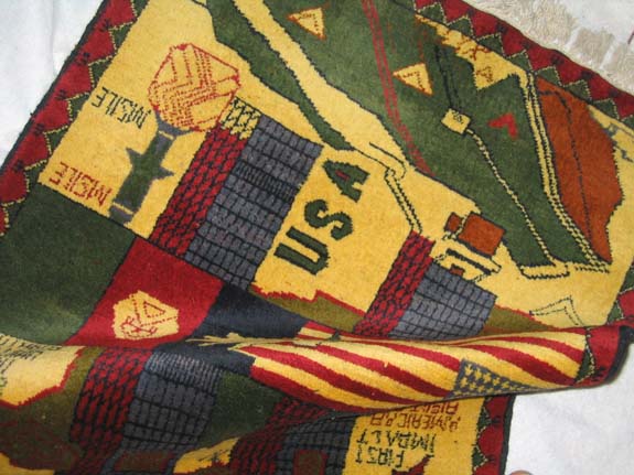 For sale: Afghan War Rug or Conflict Carpet