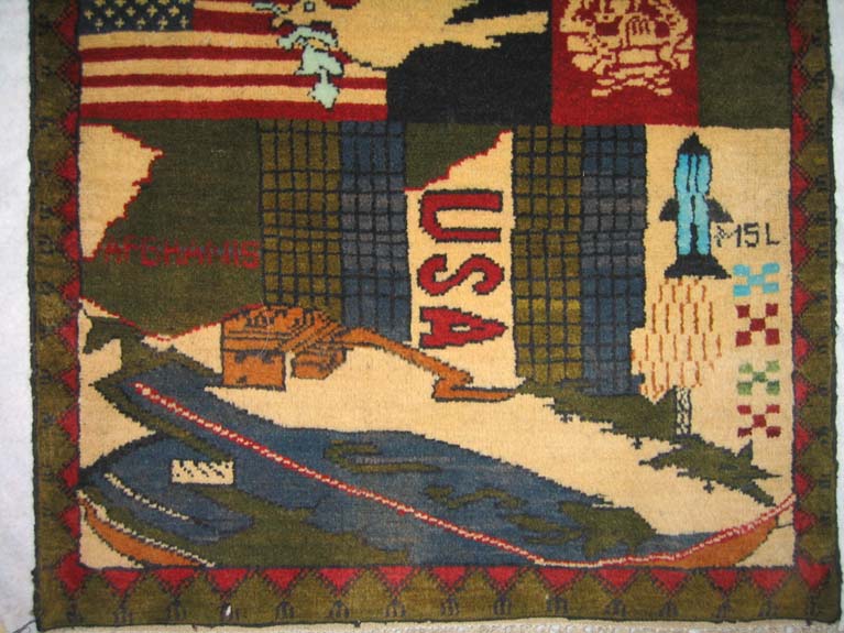 For sale: Afghan War Rug or Conflict Carpet