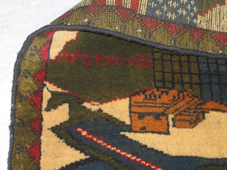 For sale: Afghan War Rug or Conflict Carpet