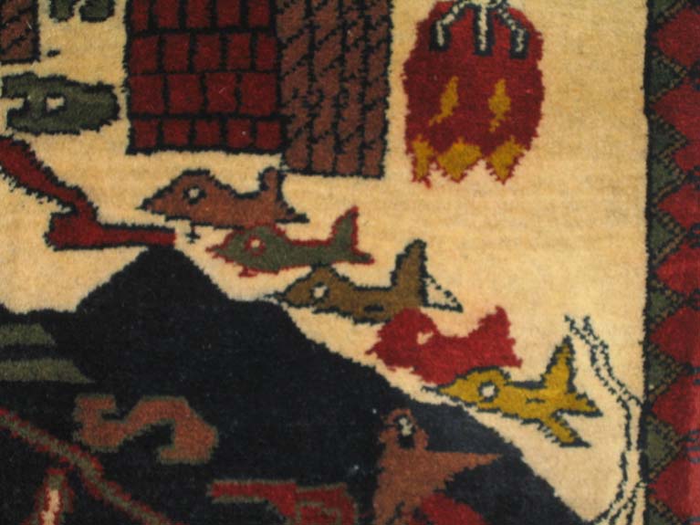 For sale: Afghan War Rug or Conflict Carpet