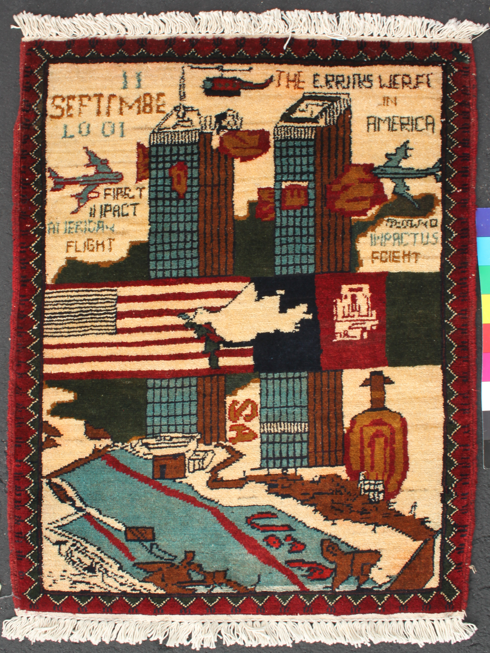 For sale: Afghan War Rug or Conflict Carpet