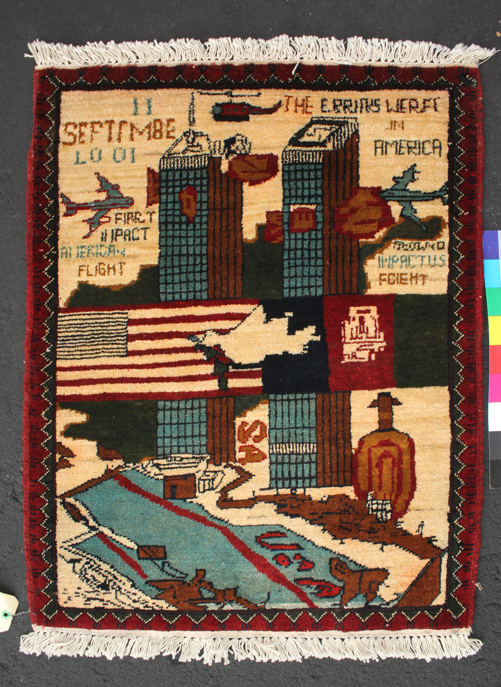 For sale: Afghan War Rug or Conflict Carpet